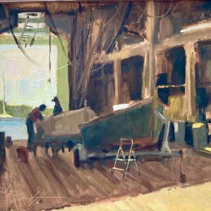 Beaufort Boatworks by Katie Dobson Cundiff