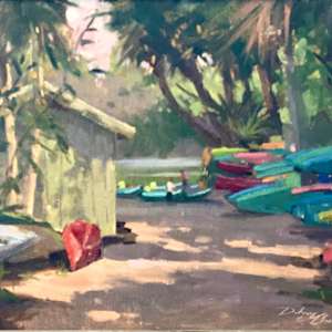 Canoe Outpost by Katie Dobson Cundiff
