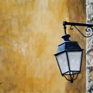 French Streetlamp by Dave P. Cooper