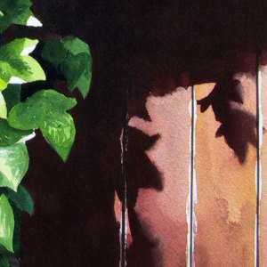 Red Door and Ivy by Dave P. Cooper 