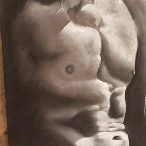 Chest of a Nude Male by John Vernon Nelson