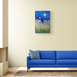 Moon Flowers  Image: Painting in a virtual room