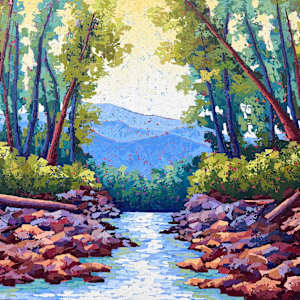 River and Mountains by Karin Neuvirth, Image 1.