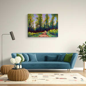 Evening Path by Karin Neuvirth  Image: Painting in Virtual Room