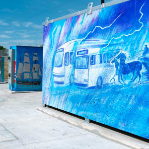 RTD N Line Electrical Box Murals by Jerry Jaramillo