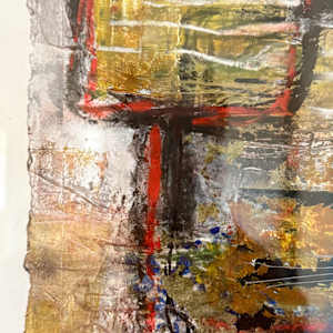 Ghost in the Layers by Scott D.S. Young  Image: close up of textures