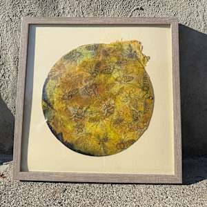 Bees. Bees. Bees. by Scott D.S. Young  Image: Title: Working Bees
Framed 17 x 17