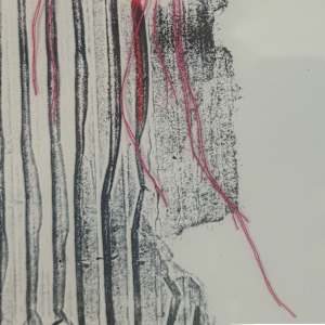 Vertical Lines Interrupted by Scott D.S. Young  Image: close up
