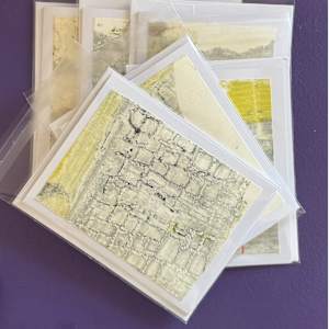 Trace Elements - Greeting Cards by Scott D.S. Young  Image: A set of 9 unique greeting cards, 5½ x 4¾ (blank inside)
