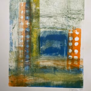 Piramidal Grafica, Guanajuato Mexico by Scott D.S. Young  Image: First Monotype print