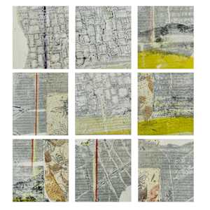Trace Elements - Greeting Cards by Scott D.S. Young  Image: A set of 9 unique greeting cards, 5½ x 4¾ (blank inside)