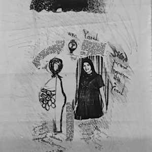 Twins A Twitter by Carolyn Kramer  Image: Conceptual Sketches for "Woman as Vessel"