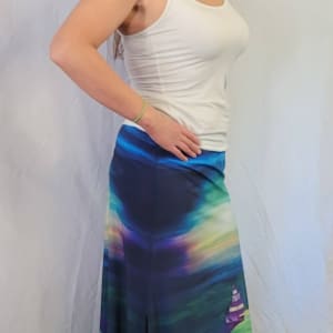 Elaine Skirt - Manitowoc Harbor by Barbara J Zipperer