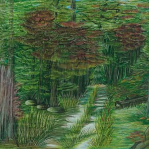 Deep Woods Trail by Barbara J Zipperer