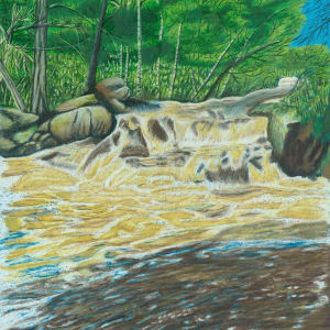 Goodman Park Falls by Barbara J Zipperer