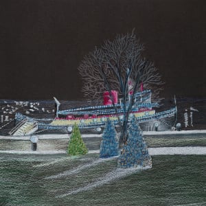 Winter Tug by Barbara J Zipperer