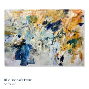Blue Doors of Havana by Jane Burton 