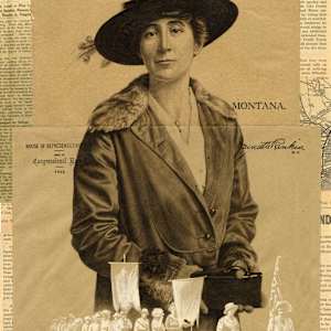 Jeannette Rankin by Jessica Glenn