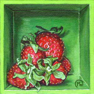 Strawberries by Paige Wallis