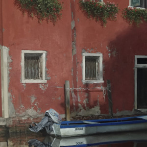 Calm Morning in Chioggia by John Whytock - Oak Rose Studio
