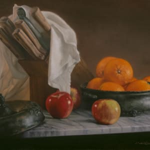 Apples and Oranges by John Whytock - Oak Rose Studio