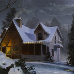 Christmas Eve by John Whytock - Oak Rose Studio