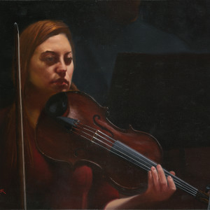 Poised to Play by John Whytock - Oak Rose Studio