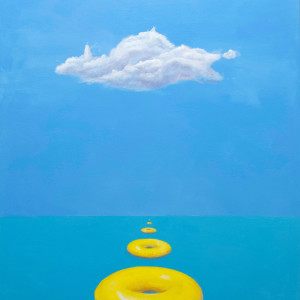 .Cloud with Floats by Richard Becker
