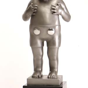 Soul Searcher,  3 of 8 Stainless Steel (cast to order) by Richard Becker 