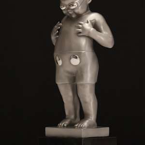 Soul Searcher,  3 of 8 Stainless Steel (cast to order) by Richard Becker 
