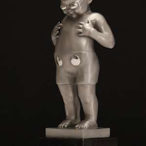 Soul Searcher,  3 of 8 Stainless Steel (cast to order) by Richard Becker 