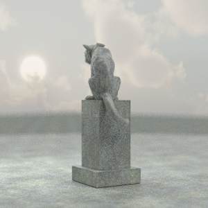 P-22 Mountain Lion (custom cast, seeking inaugural collector) by Richard Becker 