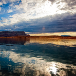 Serenity Lake Powell by Rochelle Berman
