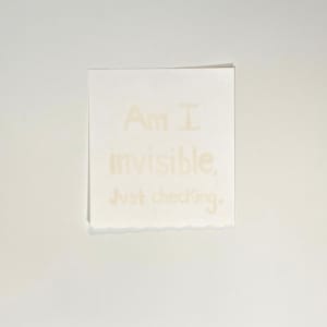 Am I invisible 