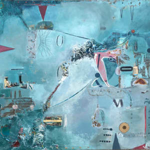 Looking Back to Move Forward I by JL Schwartz Art
