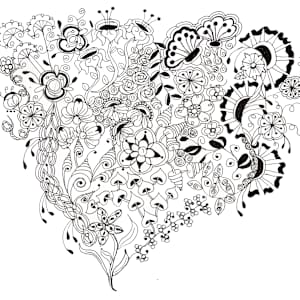 Zen Heart 2 by Jane D. Steelman, Image 1.