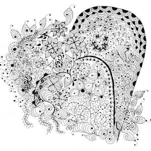 Zen Heart 1 by Jane D. Steelman, Image 1.