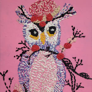 Yarn Owl by Patricia   F.