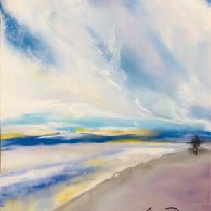 A Walk on the Beach by Lisa Rose Fine Art