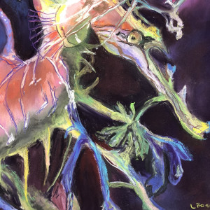 Leafy Seahorse by Lisa Rose Fine Art