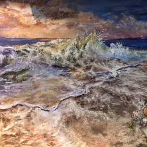 Stormy Seas by Lisa Rose Fine Art