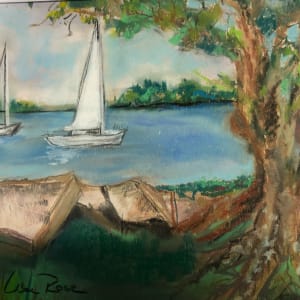 By the Marina by Lisa Rose Fine Art