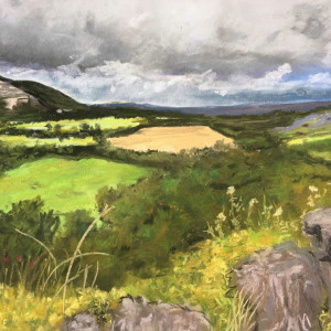 Donegal Fields by Lisa Rose Fine Art