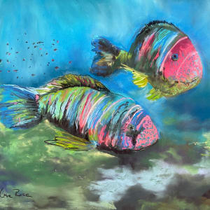 Parrot Fish by Lisa Rose Fine Art
