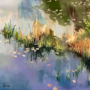 Water Lilies by Lisa Rose Fine Art
