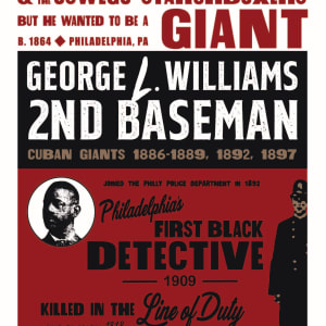 He Wanted to be a Giant - George Williams, Captain/2nd Baseman by Erin Kendrick 