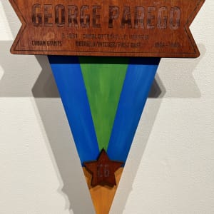 George Parego, Pitcher/Outfielder by Erin Kendrick  Image: George Parego, Pitcher/Outfielder (detail)