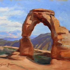 Delicate Arch, September by Anna Rose Bain