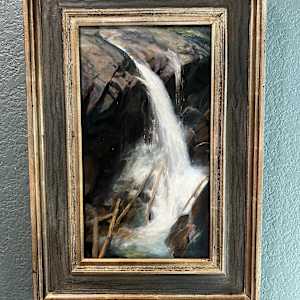 The Falls at Lost Lake Trail by Anna Rose Bain 