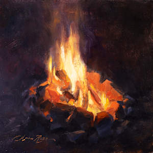Campfire by Anna Rose Bain